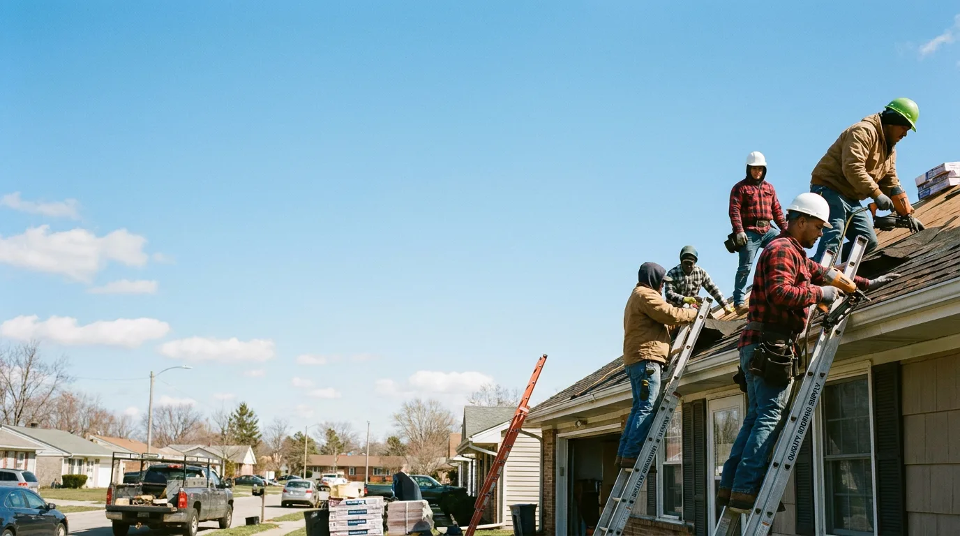 Roofing in Divernon, IL near me